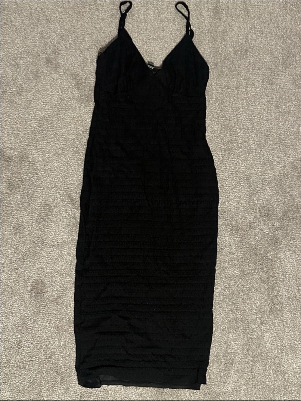 forever 21 black maxi dress